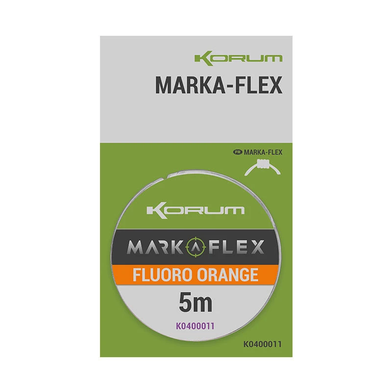 Korum Marka Flex Fluoro Orange 5m